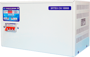 Стабилизатор напряжения Элтех СН 10000 стандарт 100